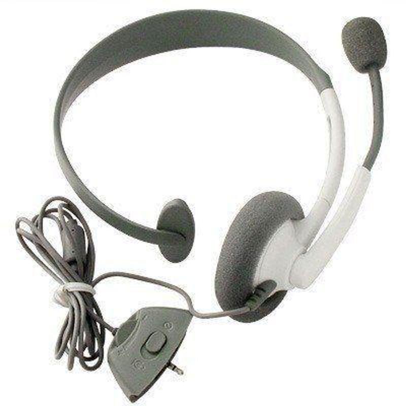 Headset fone de ouvido com microfone para xbox 360 video